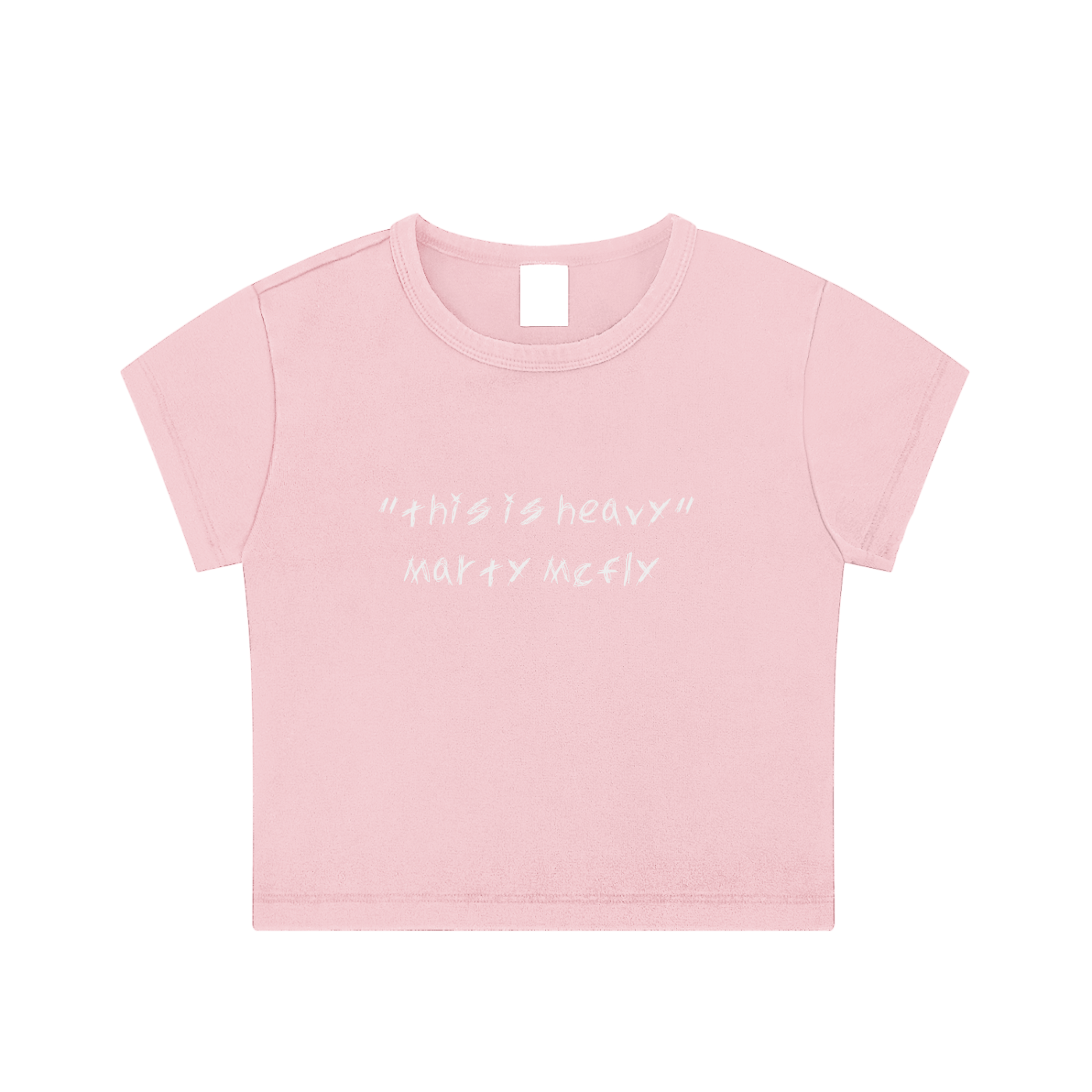 Snow Washed Crop Top